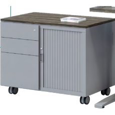 Right Angle Products Mobile Tambour Cabinet - Your Home, Refurnished