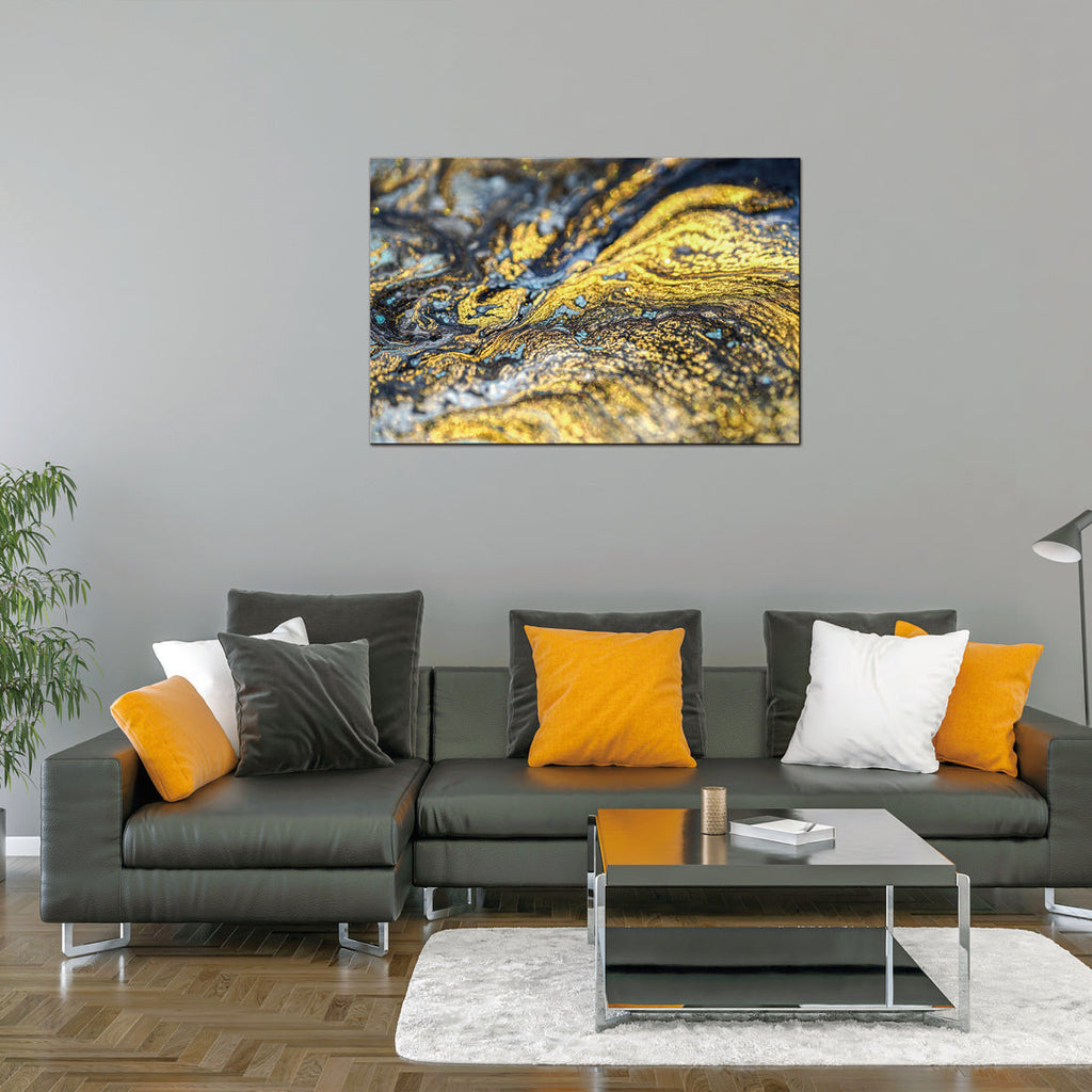 "Spirited Abyss" Horizontal Canvas Wall Art - Your Home, Refurnished