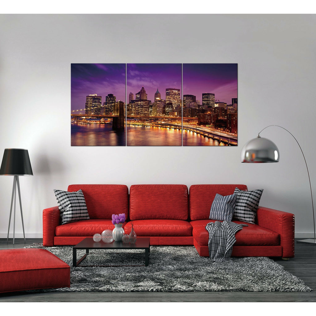 City Night Lights Acrylic Wall Art - Your Home, Refurnished