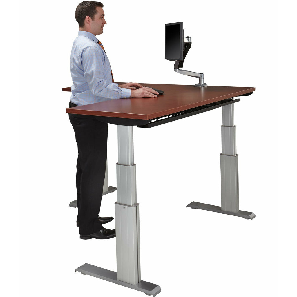 Right Angle Products - Elegante XT 2 Leg L Shaped Worksurface Stand Up Adjustable Desk - Your Home, Refurnished