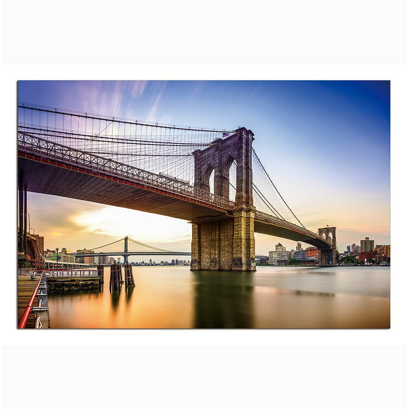 The Brooklyn Bridge Acrylic Print Unframed Wall Art - Your Home, Refurnished