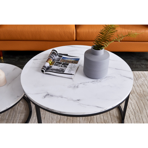 Marble Top Modern Nesting coffee table - Your Home, Refurnished